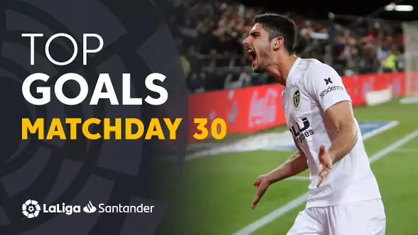 Todos los goles de la jornada 30 de LaLiga Santander 2018/2019