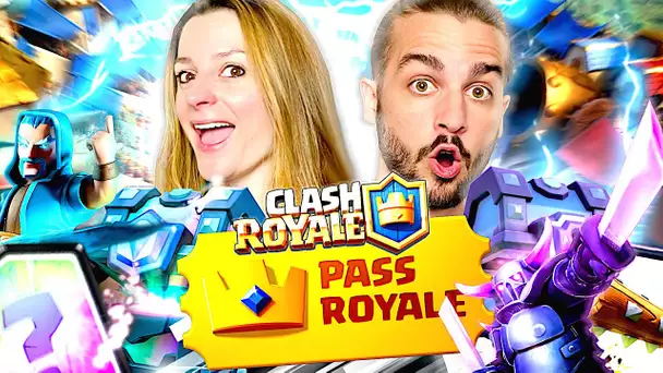 ON A CRAQUÉ POUR LE PASS DE COMBAT CLASH ROYALE ! PACK OPENING CLASH ROYALE