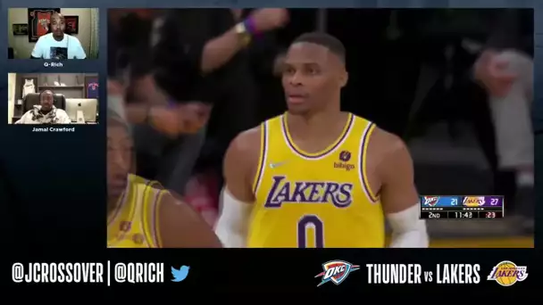 Best of Influencer Stream w/Q-Rich & Jamal Crawford | Thunder vs Lakers