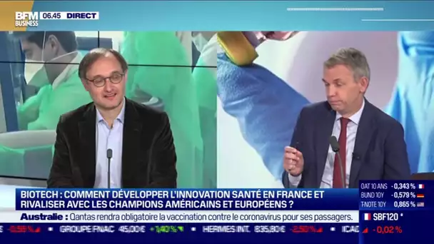 Franck Mouthon (France Biotech) : Ce que les biotech peuvent appporter à l'industrie de la santé