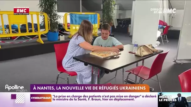 À Nantes, la nouvelle vie de réfugiés ukrainiens
