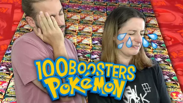 KIM EST MAUDITE ! MEGA OUVERTURE DE 100 BOOSTERS POKEMON TÉNÈBRES EMBRASÉES ! (3/3)