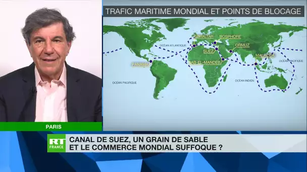 Chronique éco de Jacques Sapir - Canal de Suez : le commerce mondial trop vulnérable ?
