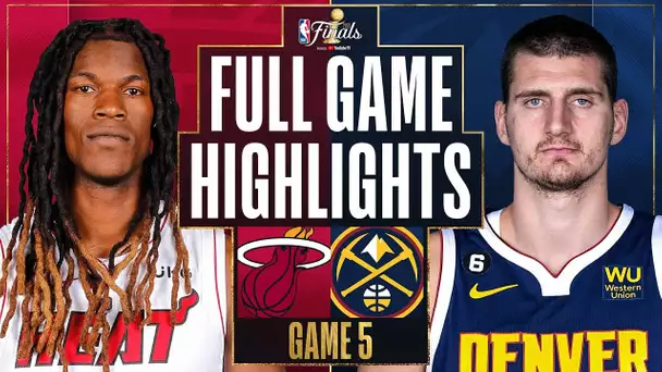#8 HEAT at #1 NUGGETS | FULL GAME 5 HIGHLIGHTS | June 12, 2023