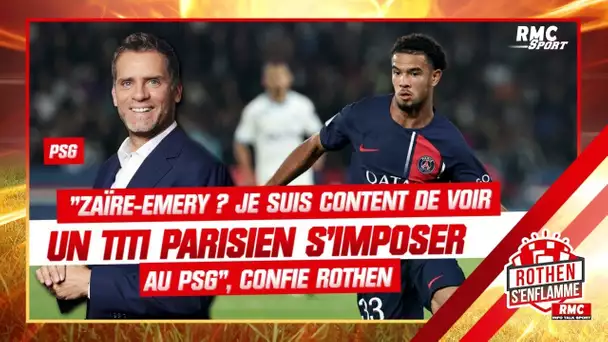 PSG : "Zaïre-Emery ? Je suis content de voir un titi parisien s'imposer à Paris" confie Rothen