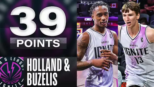 Ron Holland (23 PTS) & Matas Buzelis (16 PTS) Lead G League Ignite Over Perth Wildcats! 👀