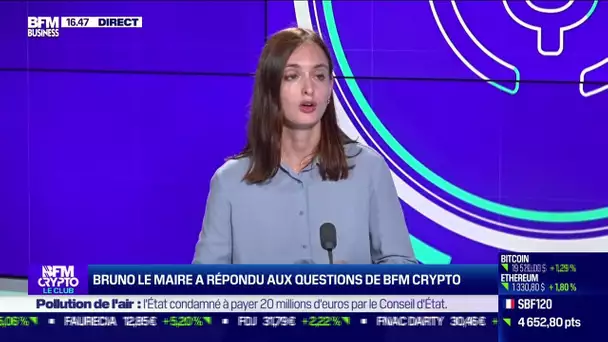 Bruno Le Maire a répondu aux questions de BFM Crypto - Les blockchains