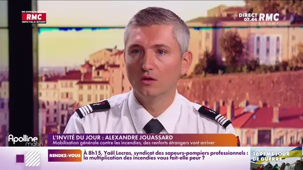 Commandant Jouassard : "Jusqu'à ce week-end, les conditions météos seront assez défavorables