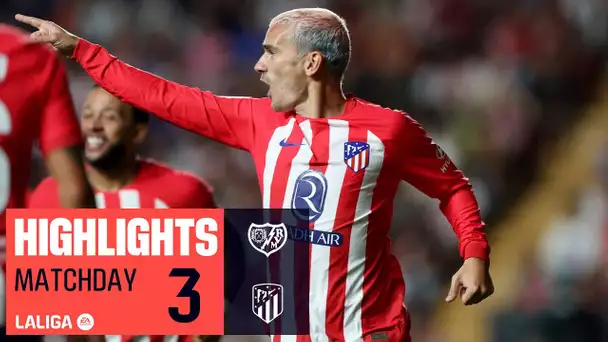 Resumen de Rayo Vallecano vs Atlético de Madrid (0-7)