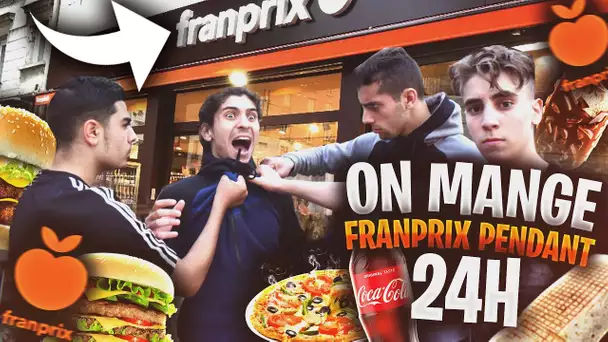 ON MANGE FRANPRIX PENDANT 24H ! 😂👌 (recette incroyable burger)