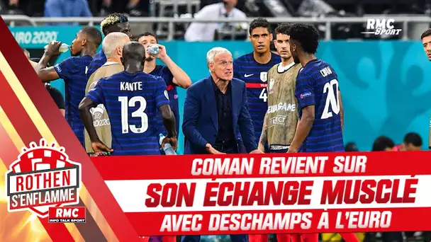 Équipe de France : Coman revient sur son échange musclé avec Deschamps face à la Suisse à l'Euro