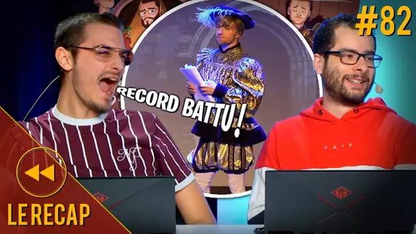 Squeezie bat le record d’audience twitch français grâce à Roméo et Juliette - Le Recap S3#82