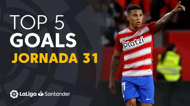 LaLiga TOP 5 Goles Jornada 31 LaLiga Santander 2021/2022
