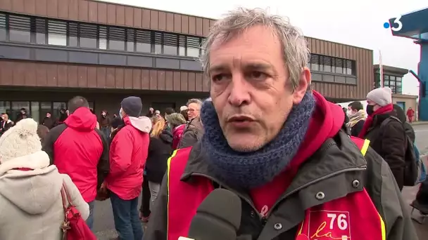 A Dieppe, mobilisation contre des fermetures de classes au collège Georges Braque