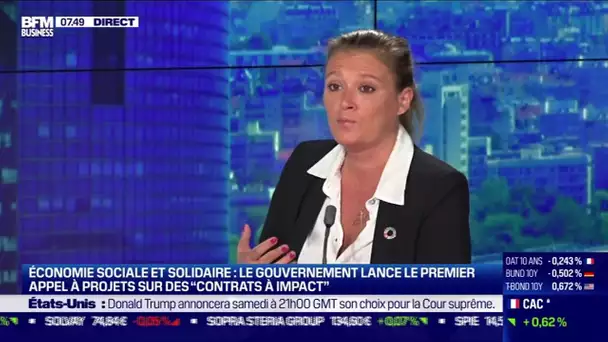 Olivia Grégoire (Ministre de l'Économie): 1,3 milliard d'euros pour l'économie sociale et solidaire