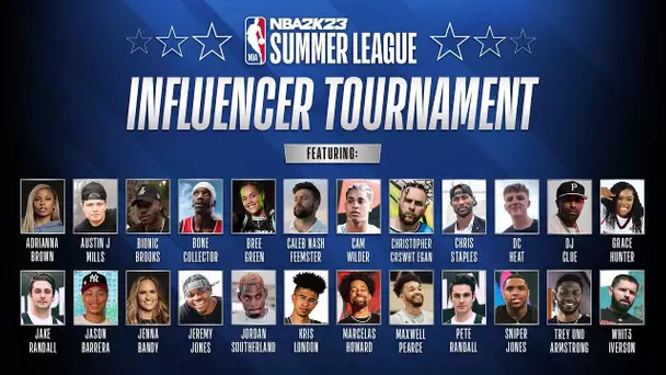 NBA2K23 Summer League Influencer Tournament