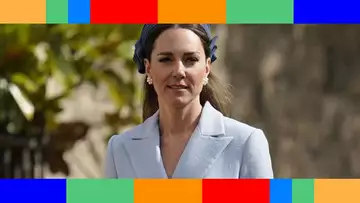 Kate Middleton toute en bleu pour Pâques  découvrez le détail de sa tenue complète