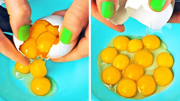 DES ŒUFS PARFAITS À CHAQUE FOIS || XX Recettes d'œufs délicieuses et simples