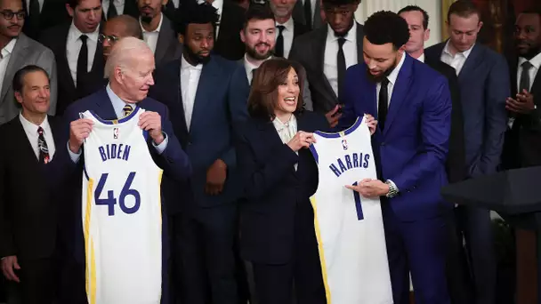 2022 NBA Champions Golden State Warriors Visit The White House