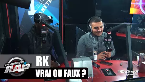 RK - Vrai ou Faux : RK supporter de l'OM ? #PlanèteRap