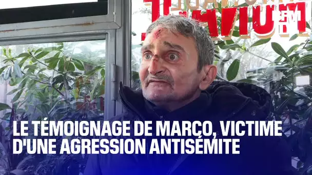"Il m'a frappé": victime d'une agression antisémite à Paris, Marco raconte