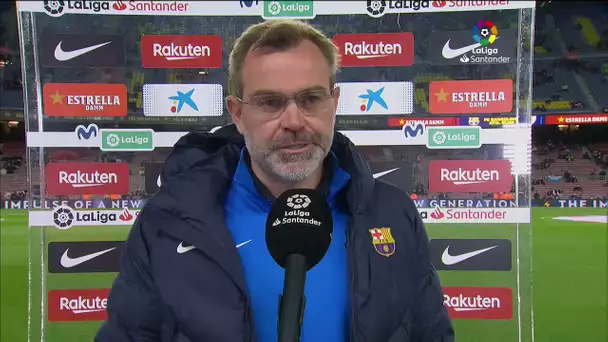 Calentamiento FC Barcelona vs Athletic Club