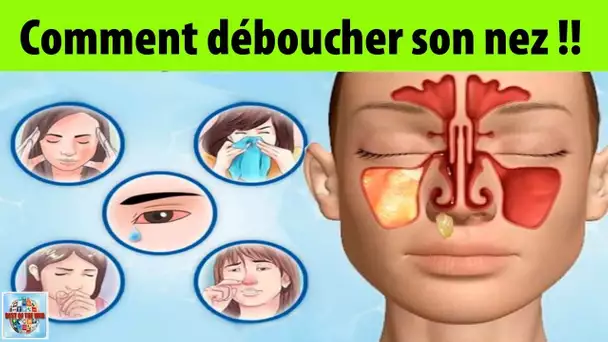 Comment faire pour déboucher son nez