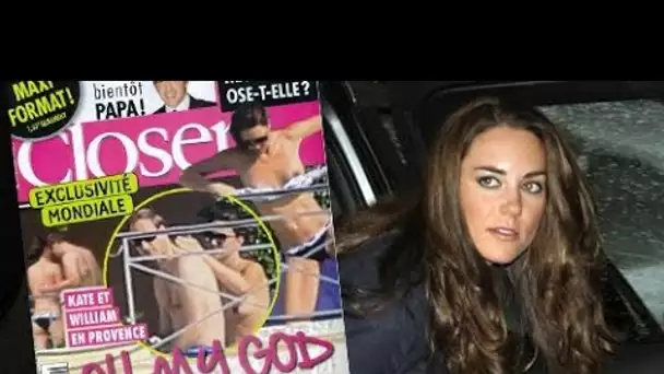 Shocking ! Le magazine Closer publie des photos seins nus de Kate avec le prince William