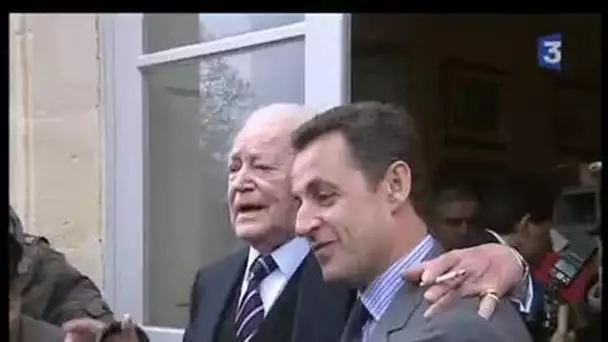 Nicolas Sarkozy en meeting dans le fief d'Alain Juppé à Bordeaux