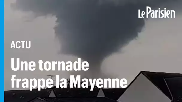 Une tornade déferle en Mayenne et cause des dégâts matériels