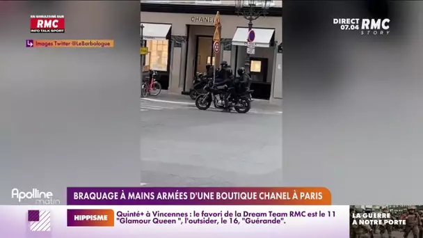 Paris : braquage à mains armées d'une boutique Chanel