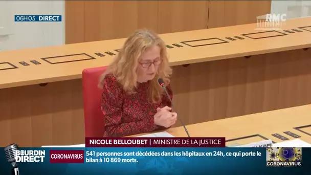 Traçage: Nicole Belloubet sera particulièrement vigilante sur le respect des libertés publiques