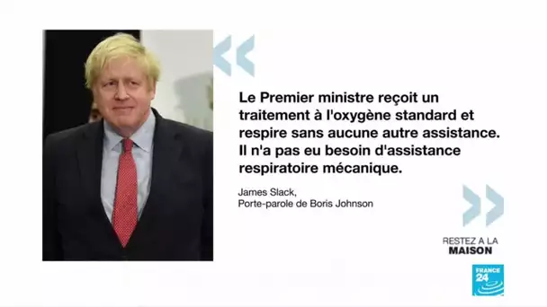 Coronavirus : Boris Johnson dans un "état stable" à l'hôpital St Thomas de Londres