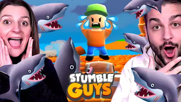 ATTAQUE DE REQUINS SUR STUMBLE GUYS !