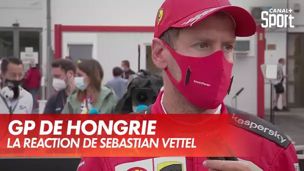 La réaction de Sebastian Vettel après le GP de Hongrie