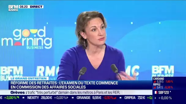 Marylise Léon (CFDT) : L'examen du texte de la réforme des retraites commence