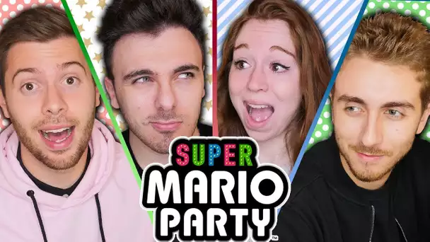 4 YOUTUBERS SUR SUPER MARIO PARTY 🎉