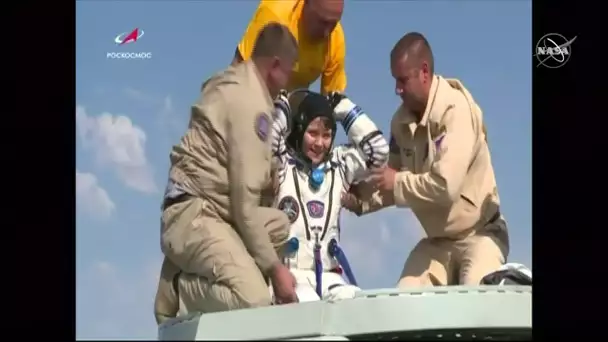 Regardez le retour sur Terre de 3 astronautes après plus de 6 mois à bord de l’ISS