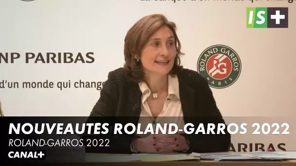 Les nouveautés de Roland-Garros 2022