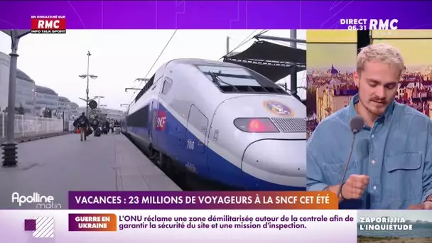 Vacances : 23 millions de voyageurs à la SNCF cet été