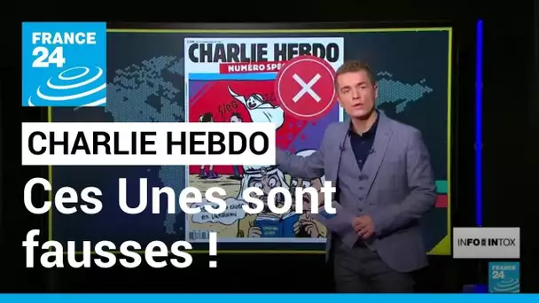 Charlie Hebdo : ces Unes relayées en Russie sont fausses • FRANCE 24