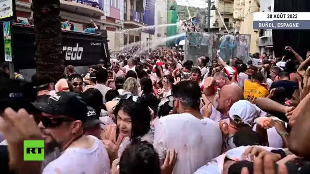 Espagne : le retour du festival « Tomatina » à Buñol