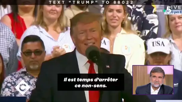 Trump a-t-il violé la constitution ? - C à Vous - 25/09/2019