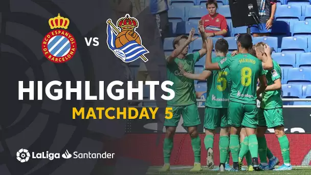 Highlights RCD Espanyol vs Real Sociedad (1-3)