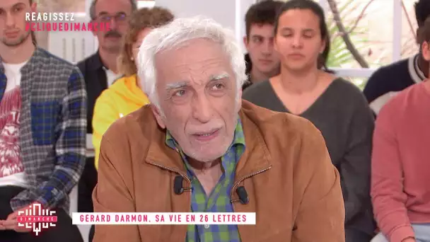 Gérard Darmon, sa vie en 26 lettres - Clique Dimanche - CANAL+