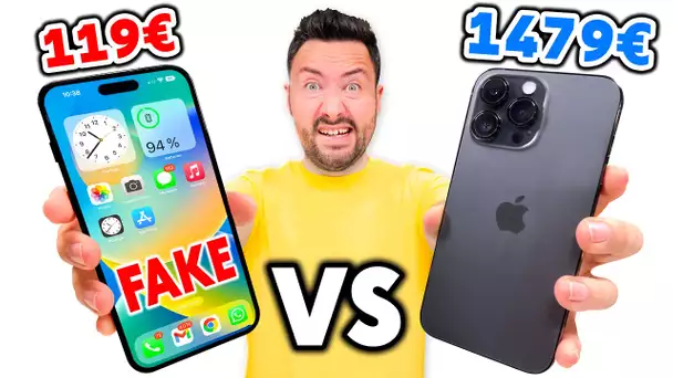 J'ai acheté un Faux iPhone 14 Pro Max à 119€ ! (encore choqué)