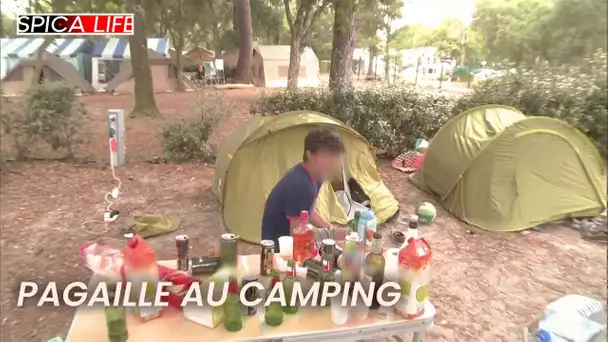 Ils arrivent en force au camping, c'est la pagaille totale