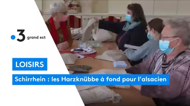 Les Harzknübbe de Schirrhein à fond pour l'alsacien