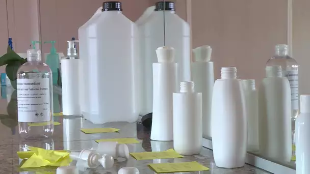 Près de Toulouse, la parfumerie Berdoues fabrique du gel hydro-alcoolique pour les hôpitaux