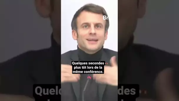 Emmanuel Macron, à l’occasion de la clôture du congrès de la Conférence des présidents d’université.